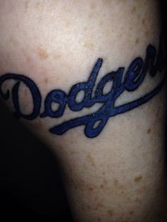 17 Best Los Angeles Dodgers Tattoo ideas | los angeles dodgers tattoo, la dodger tattoo design, baseball tattoos