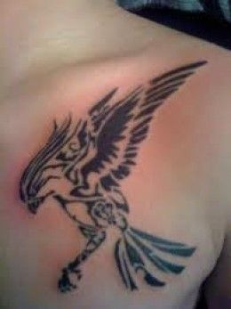 Hawk Tattoos And Meanings-Hawk Tattoo Designs And Ideas-Hawk Tattoo Pictures