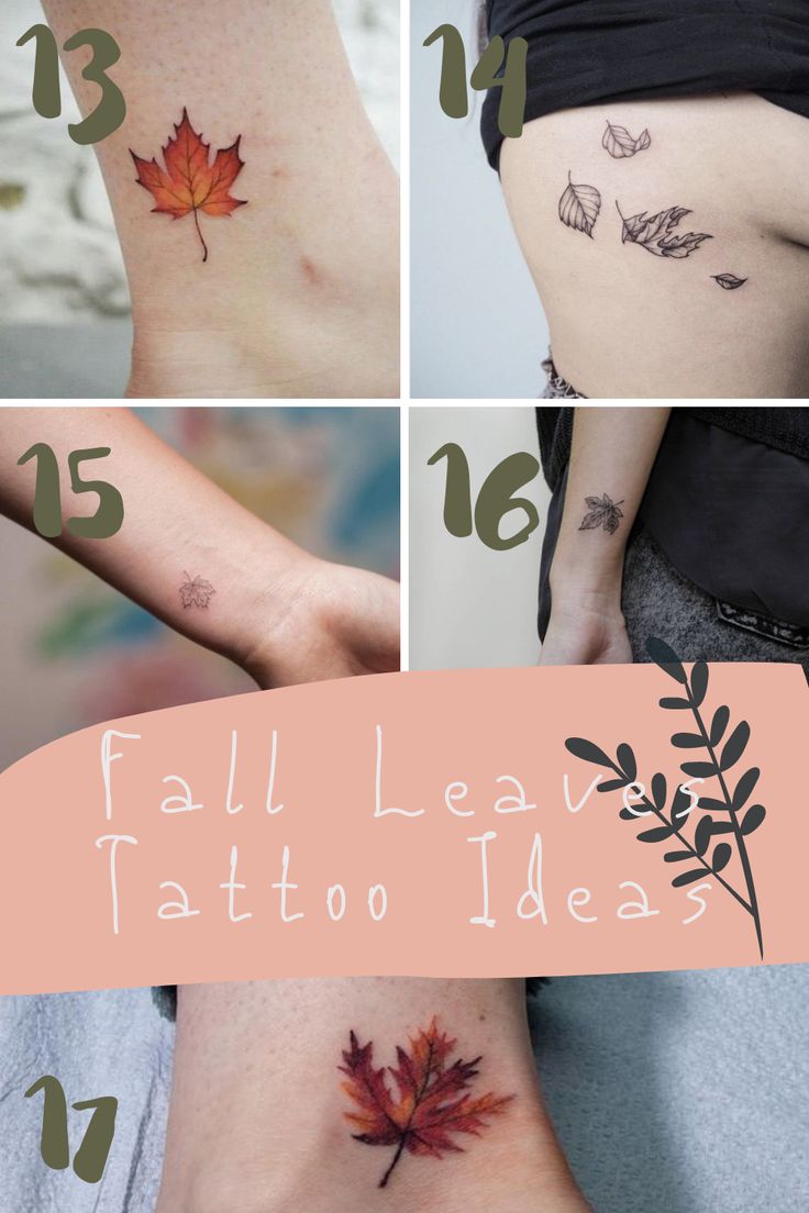 Meaningful Leaf Tattoo Ideas for Every Season of Life