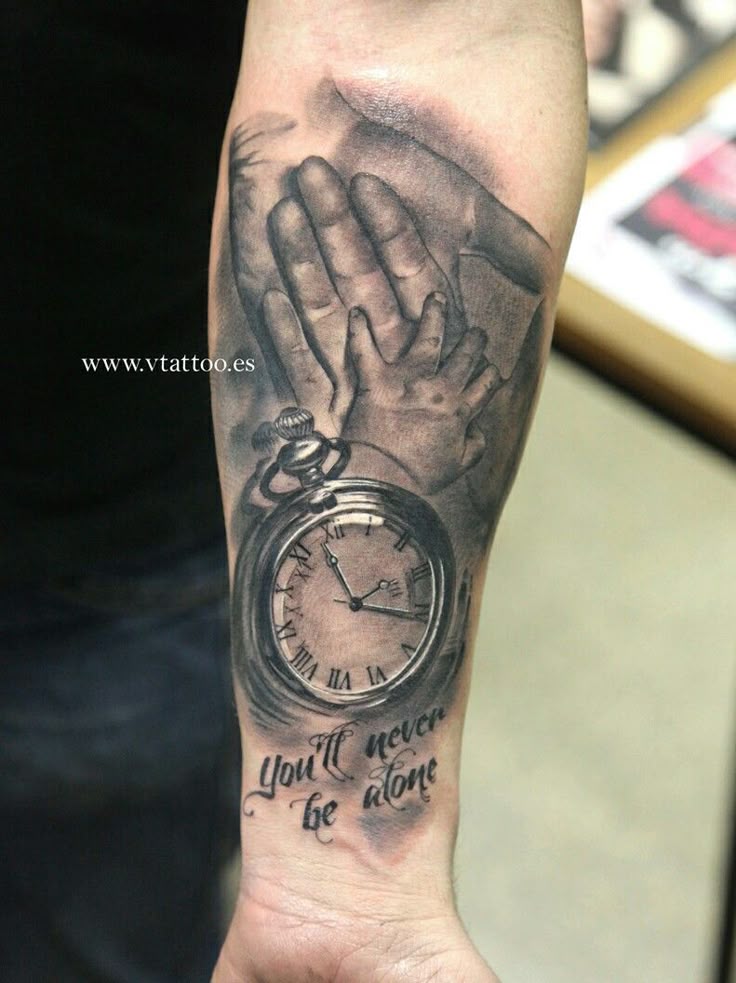 150+ Cool Father Son Tattoos Ideas (2024) Symbols, Quotes & Baby Designs  for Dads