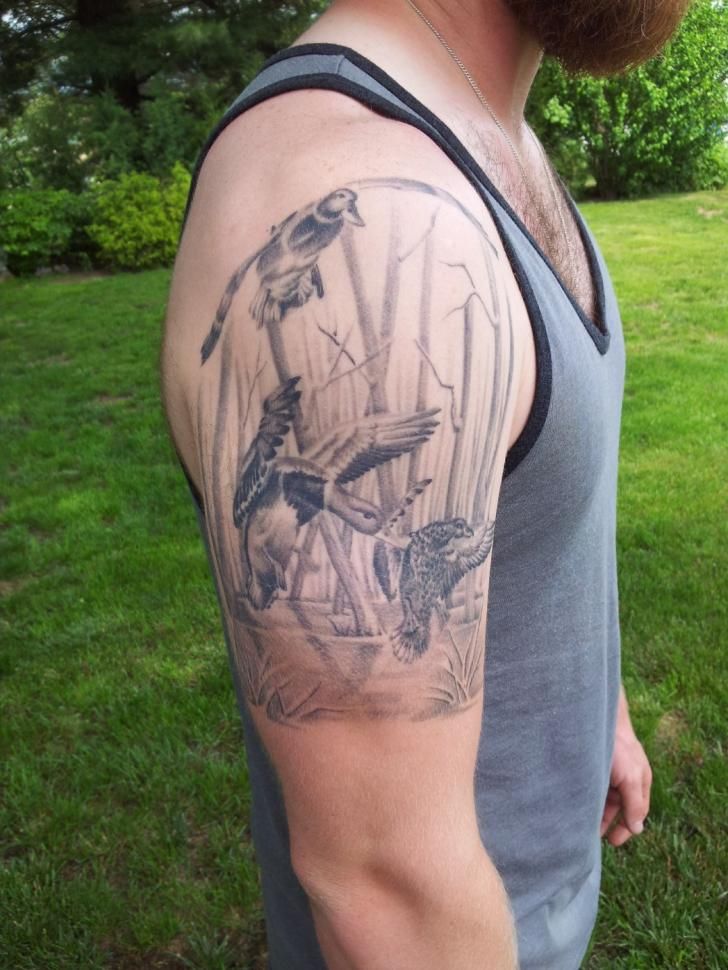 Pin by Adam Castor on tattoo ideas | Hunting tattoos, Duck hunting tattoos,  Tattoos