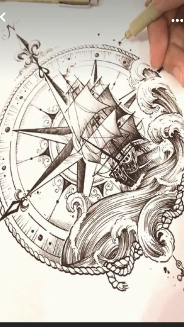 Nautical Tattoo Idea