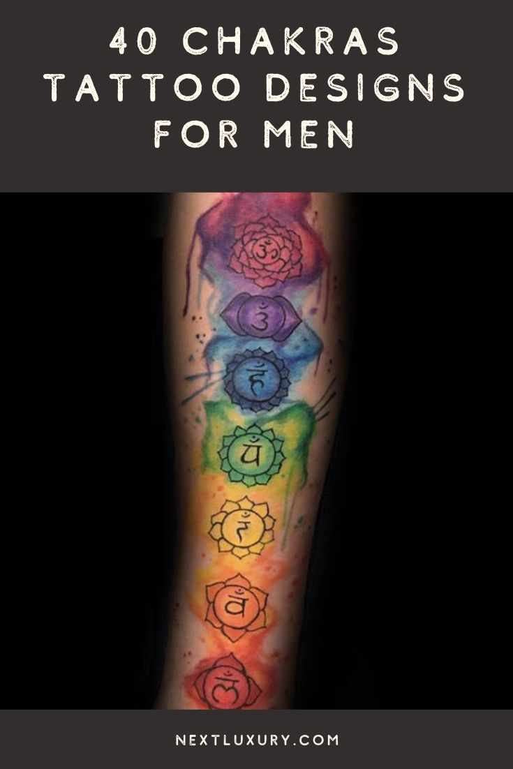 40 Chakras Tattoo Designs For Men - Spiritual Ink Ideas