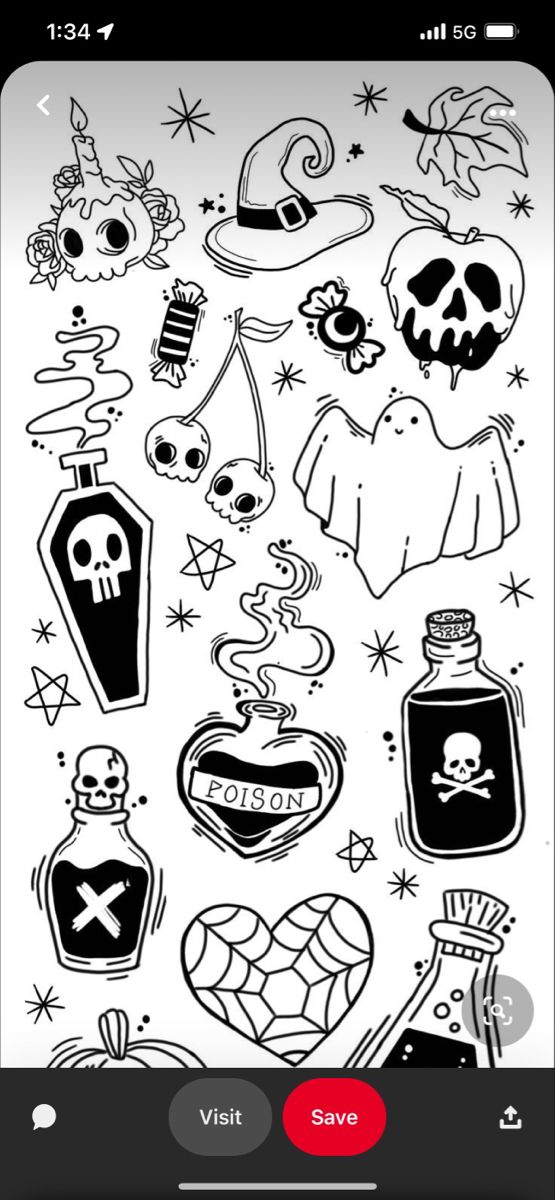 Pin by Steven Dotson on A Shop | Sharpie tattoos, Cute tattoos, Doodle  tattoo