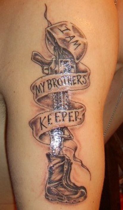 Army Tattoo Ideas With Quotes. QuotesGram | Brother tattoos, New tattoo  designs, Army tattoos