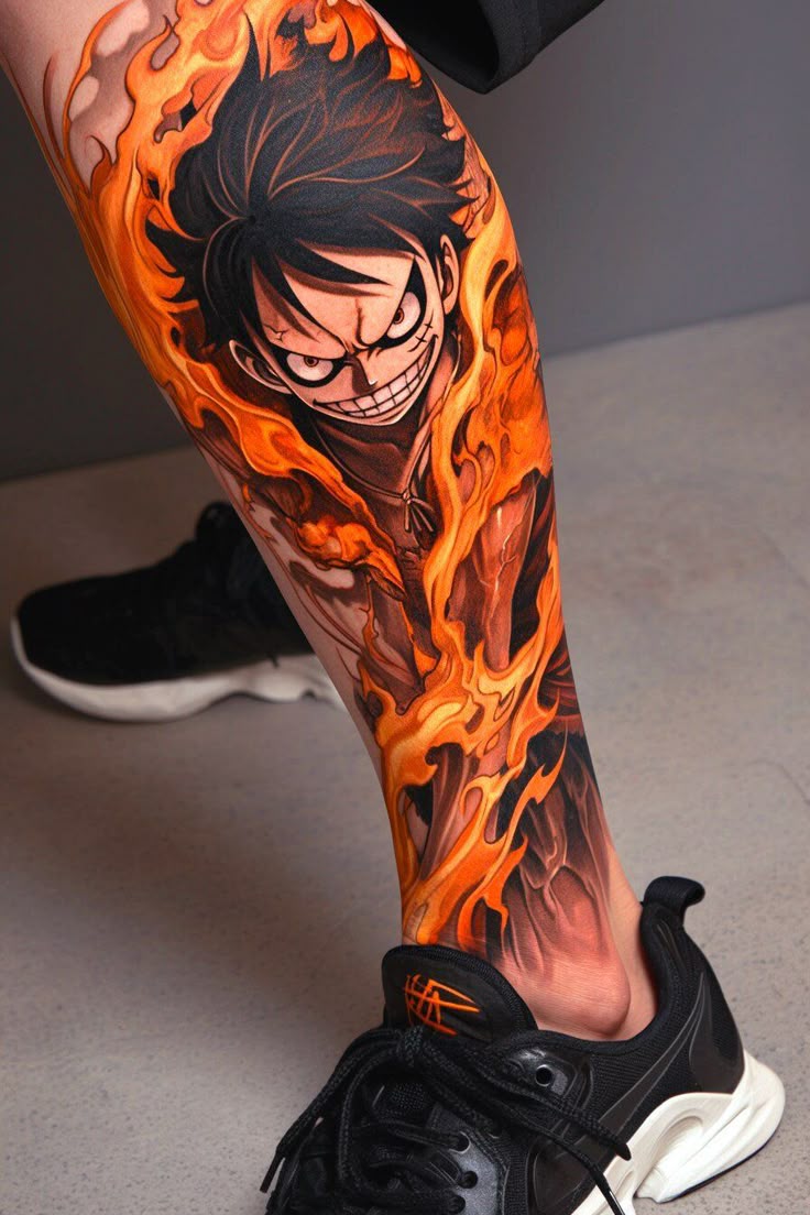 64 Unique One Piece Luffy Tattoo Ideas