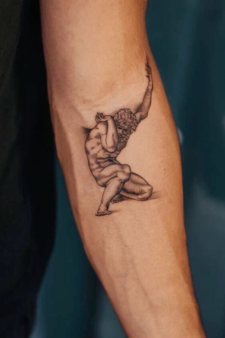 Atlas tattoo idea