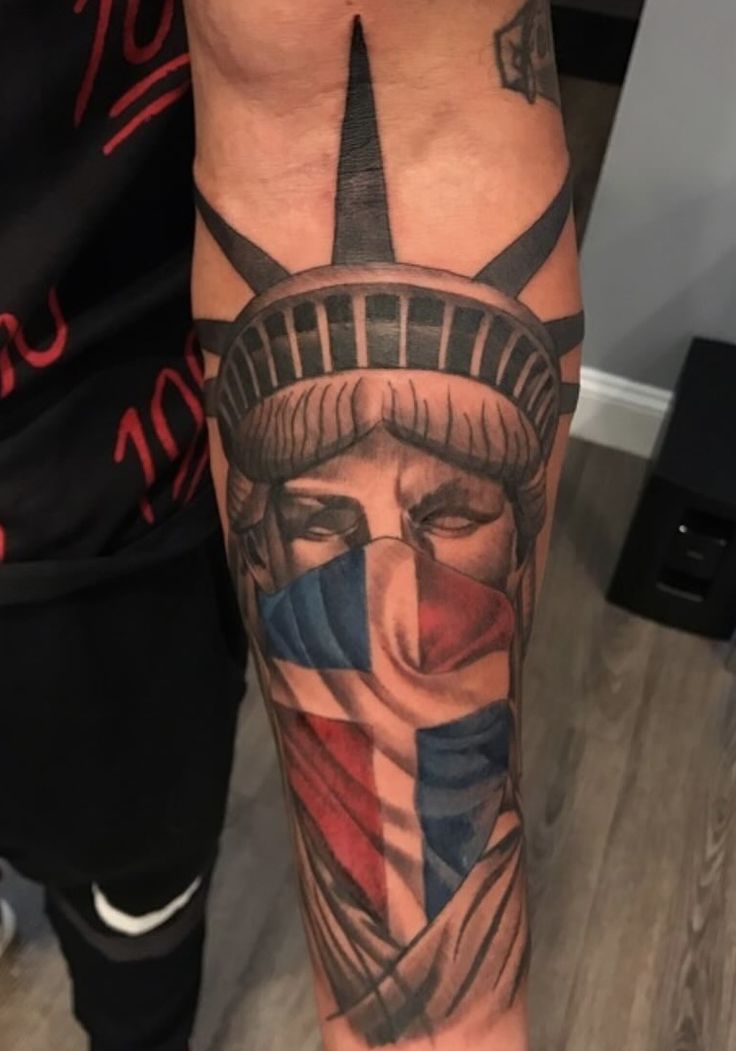 Pin by ✨Prncess Jai✨ on Tattoos | New york tattoo, Tattoos, Flag tattoo