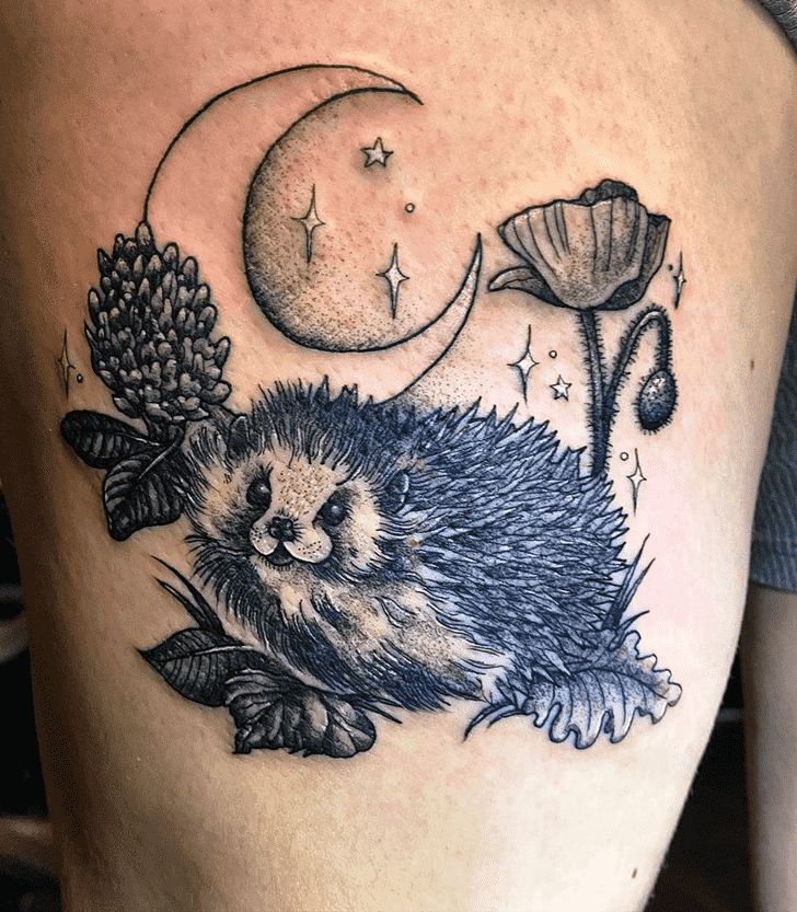Hedgehog Tattoo Design Ideas Images
