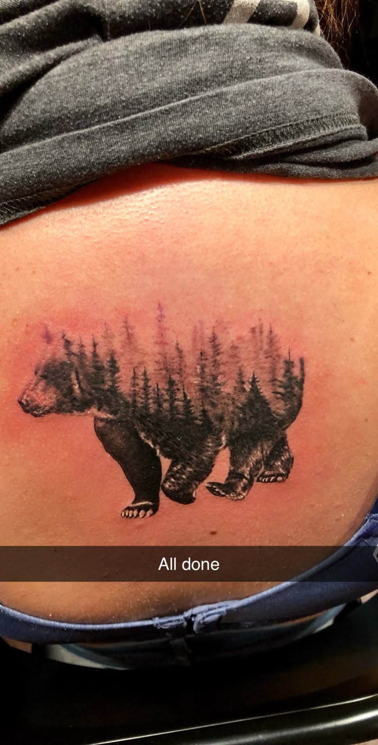 Mama bear tattoo