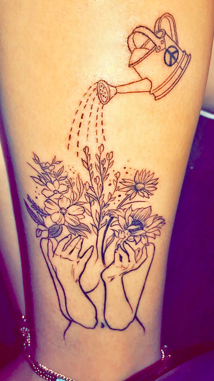 Self care tattoo