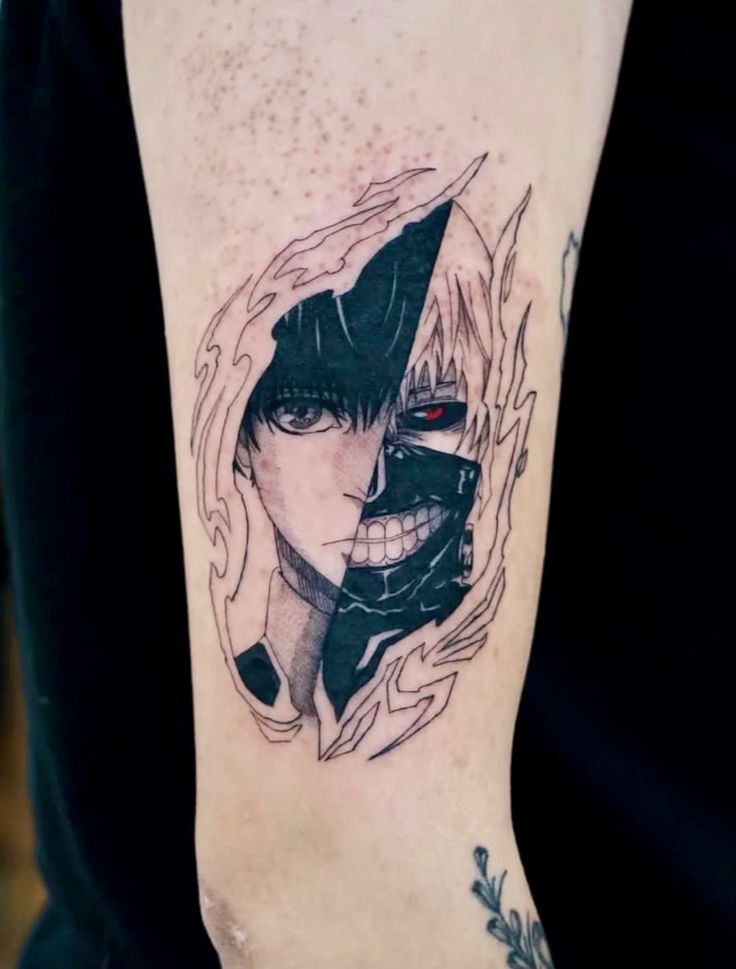 Ken Kaneki Tattoo // Tokyo Ghoul