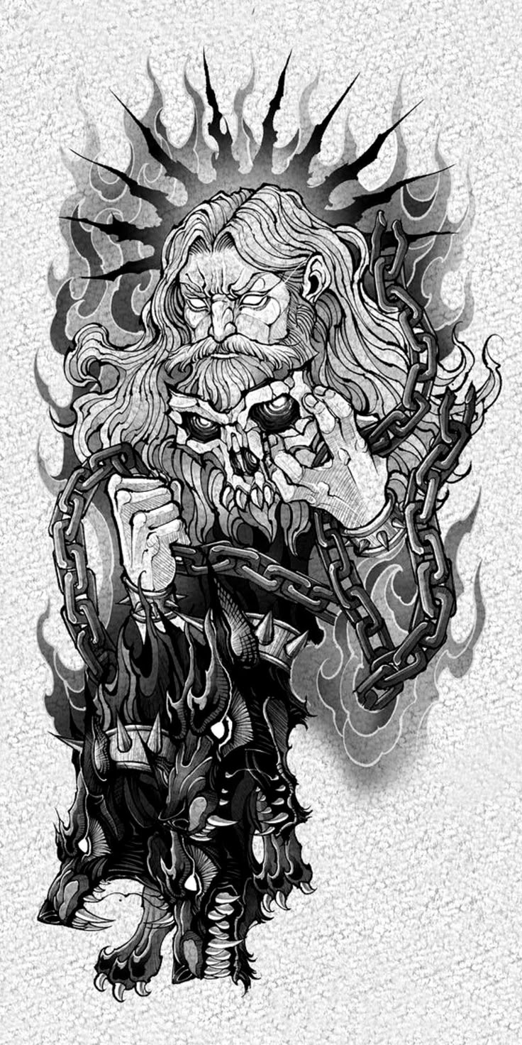 Pin by Jordan Shane on Tattoos | Mythology tattoos, Cool chest tattoos,  Greek tattoos