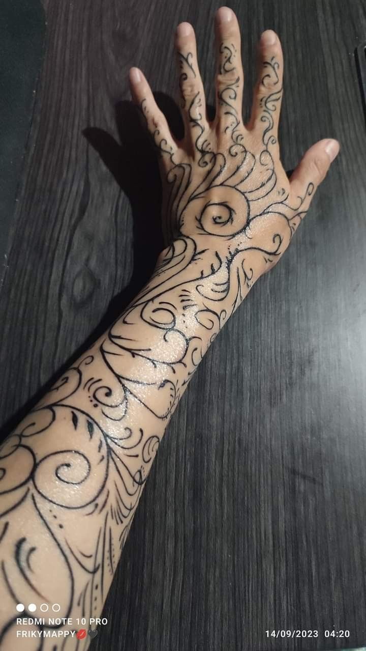 Feyre's night court tattoos