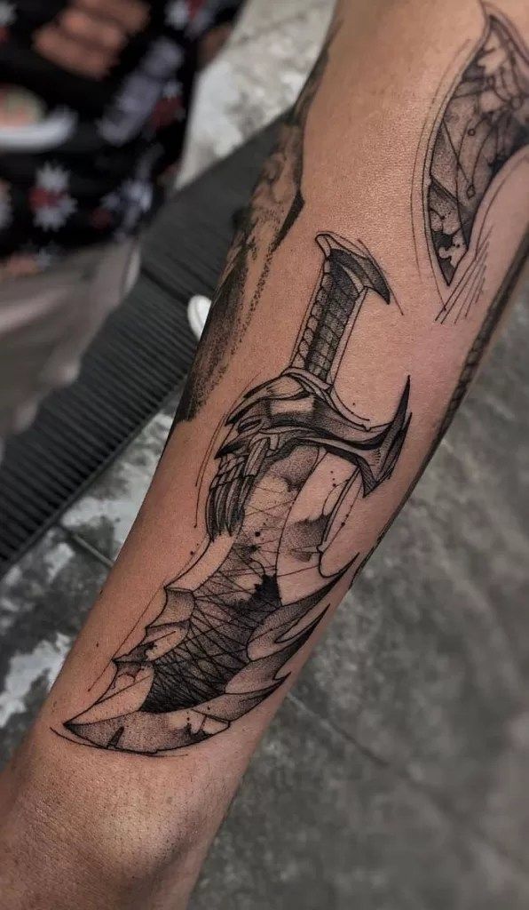 KRATOS TATTOOS: Meanings, Tattoo Ideas & Tattoo Designs - TATTOOGOTO