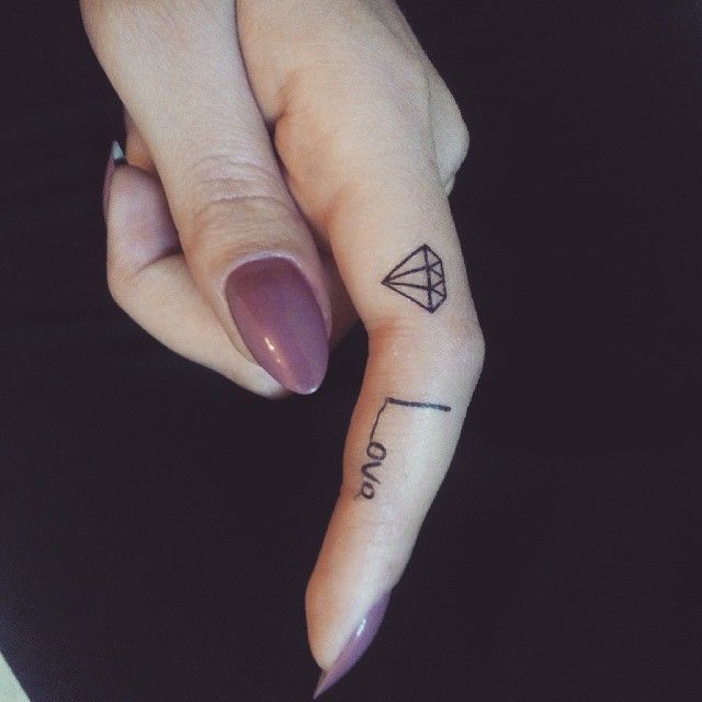 75 Mind-Blowing Diamond Tattoos And Their Meaning - AuthorityTattoo