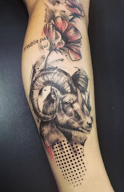 90 Unique Aries Tattoos to Compliment Your Body and Personality - Tattoo Me  Now