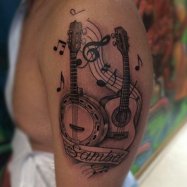 65 Mind-Blowing Music Tattoos And Their Meaning - AuthorityTattoo