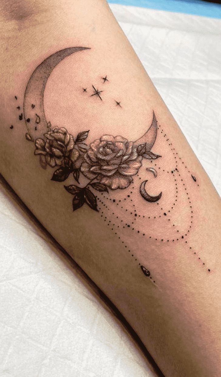 Moon Tattoo Design Ideas Images