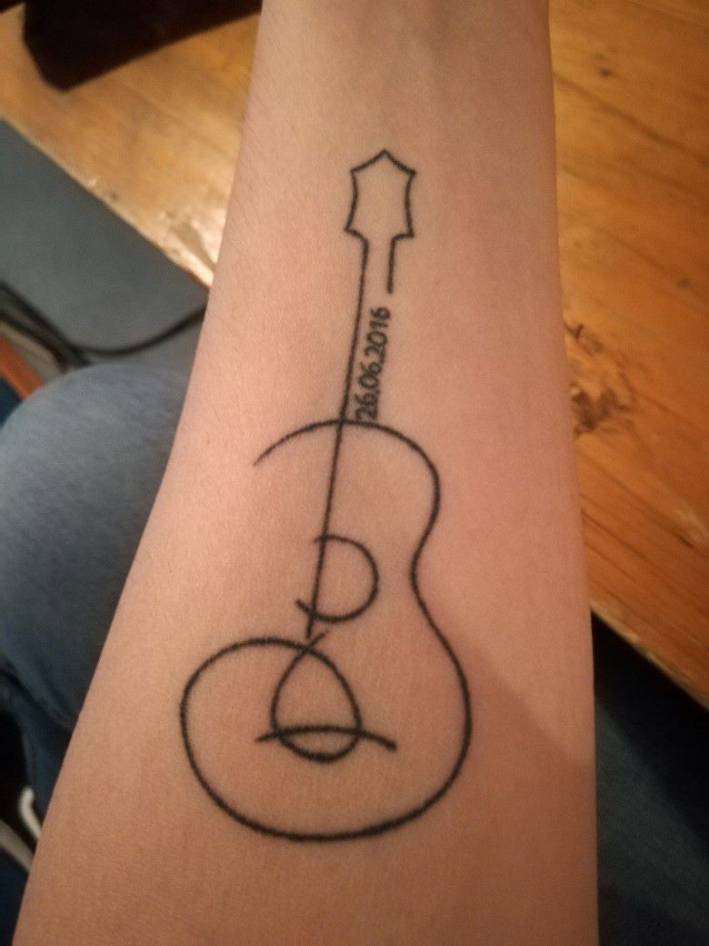Nashville Guitar Tattoo
