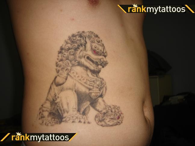 Foo Dog Tattoo