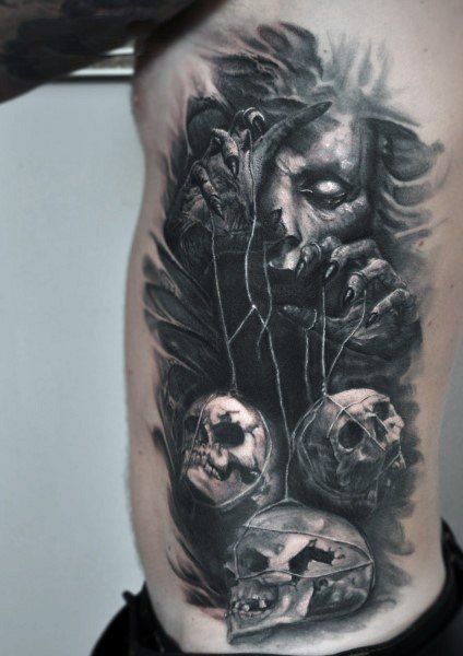 51 Spooky Gothic Tattoos for Men