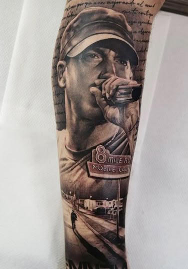 38 Eminem Tattoo Designs and Ideas - NSF News