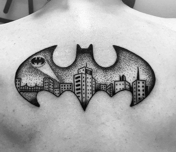 50 Batman Symbol Tattoo Designs