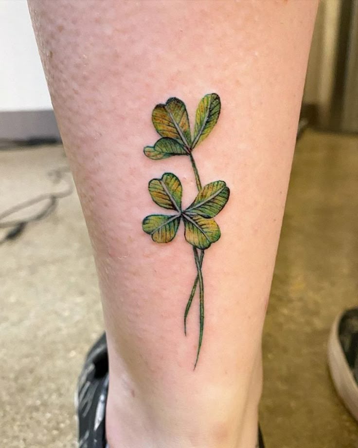 95 Four Leaf Clover Tattoo Ideas and Everything You Need to Know - Wild  Tattoo Art