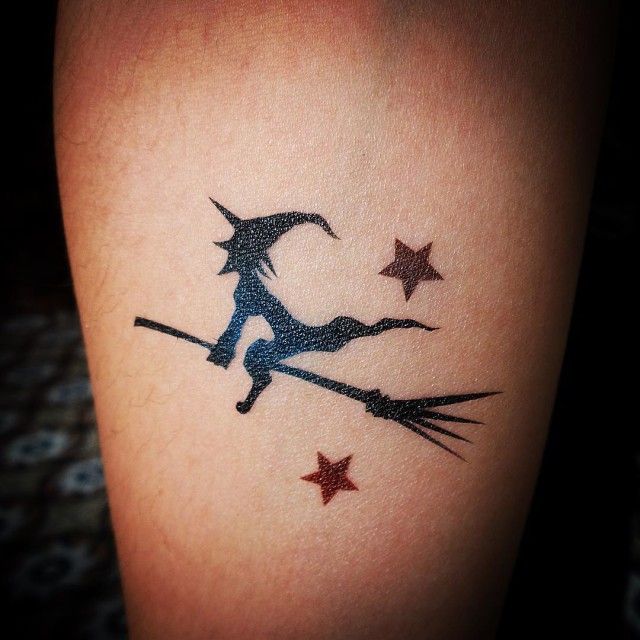 32 Marvelous Witch Tattoos for Halloween – Best Tattoo Ideas Gallery