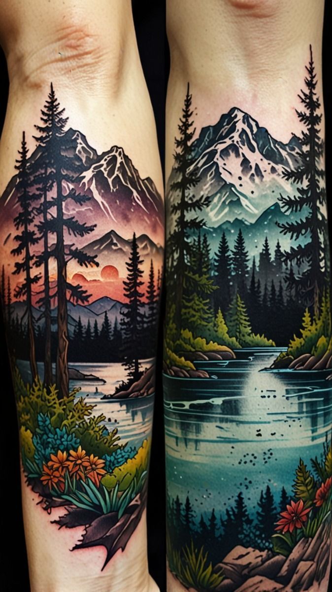 99 Nature Tattoo Ideas To Celebrate The Human-Earth Bond