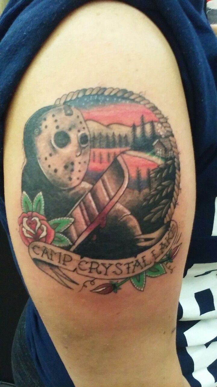 Jason Voorhees Traditional Tattoo