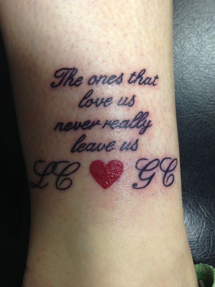 Harry Potter themed tattoo in memory of my wonderful grandparents