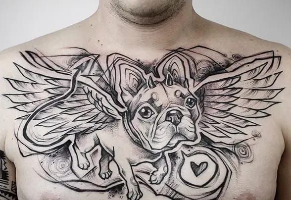The 15 Cutest Dog Tattoo Ideas For French Bulldog Owners