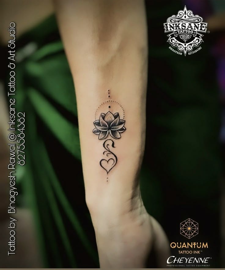 Letter s tattoo