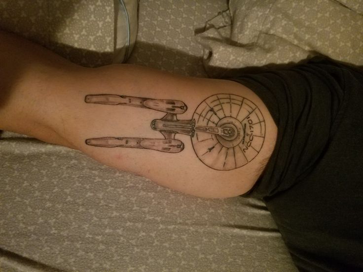 Star Trek Enterprise Tattoo