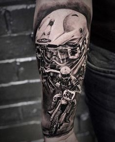 Discover 48 Motocross and Dirt Bike Tattoo Ideas | bike tattoos, motorcycle tattoos, motocross sleeve tattoo and more