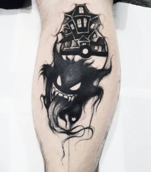 Pin by luis serrano on Quick Saves | Gengar tattoo, Cool tattoos, Geek  tattoo