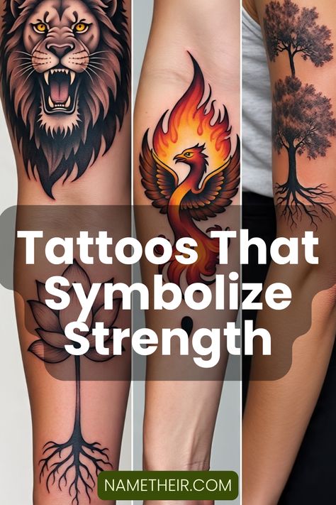 Determination Tattoo Symbol