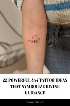 Unique tattoos: 15 ideas to save today from "444 Tattoo Ideas"