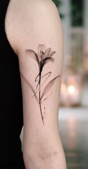 Beautiful Lily Tattoos | Lily tattoo, Tattoos, Lillies tattoo
