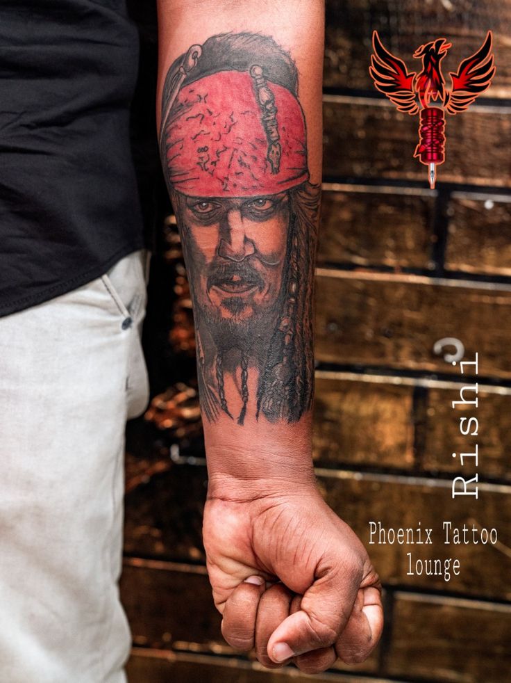 Jack Sparrow tattoo
