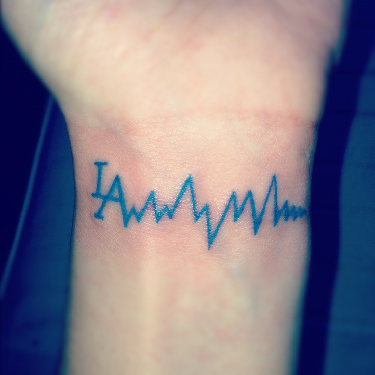 My LA Pulse tattoo I love it <3 #dodgers #thinkblue #bleedblue