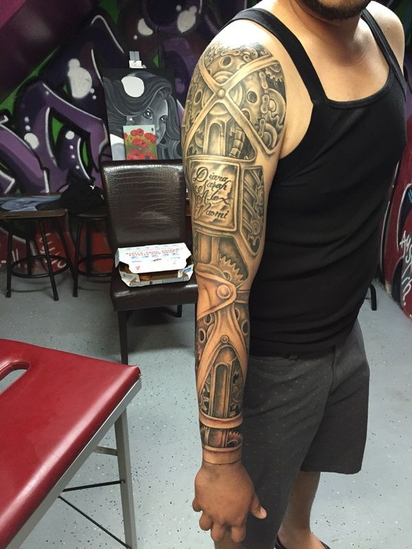 40 Insane Mechanics Tattoo Designs