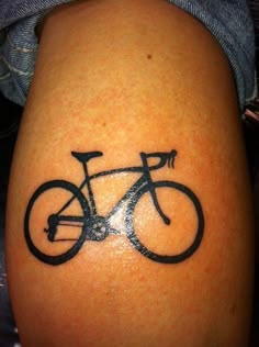 23 Bike Tattoo Ideas | bike tattoos, bicycle tattoo, cycling tattoo