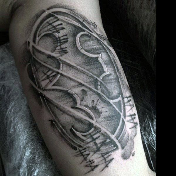 50 Batman Symbol Tattoo Designs