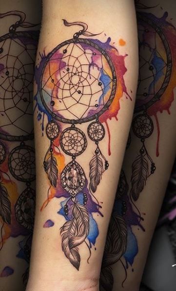 65 Trendy Dreamcatcher Tattoos, Ideas, & Meanings - Tattoo Me Now
