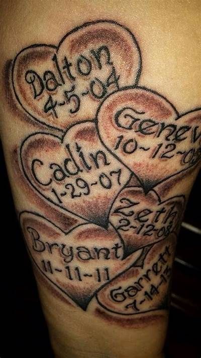 Grandchildren Tattoos