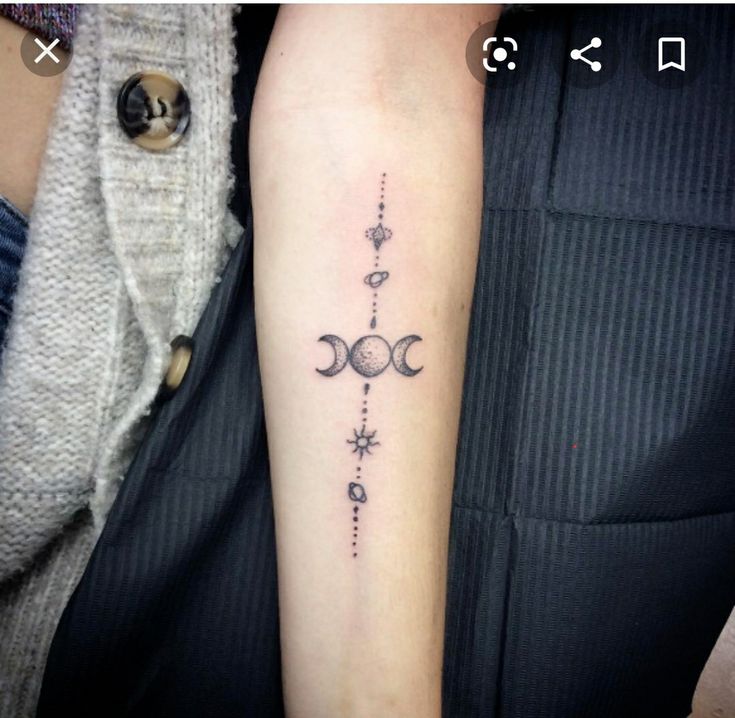Pin by Marie on tattoos in 2025 | Pattern tattoo, Goddess tattoo, Moon  tattoo