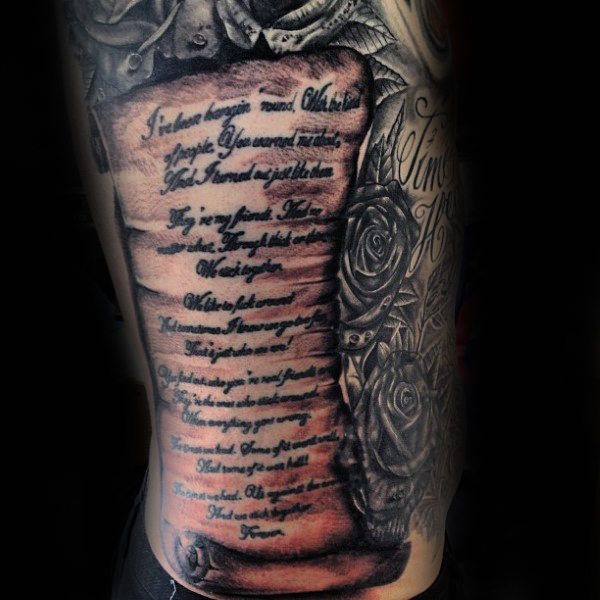 Pin by Tyler Harper on Sleeve tattoos | Scroll tattoos, Tattoos for guys,  Cool tattoos